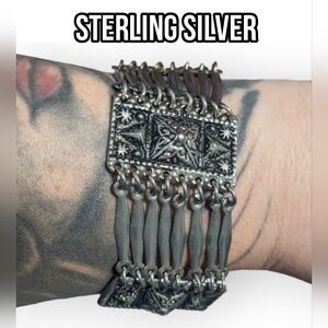 Vintage Mexican Sterling Silver Bracelet